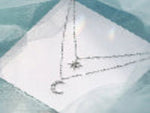 Let your love shine under the moonlight.
This 925 Silver Double-Layer Star & Moon Necklace captures the beauty of night skies and the warmth of true affection.
